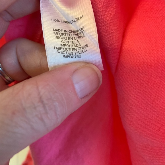 Jones New York Signature pink blouse - Picture 4 of 6